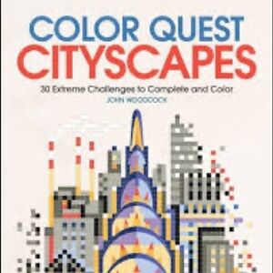 Color Quest Cityscapes Color By Number